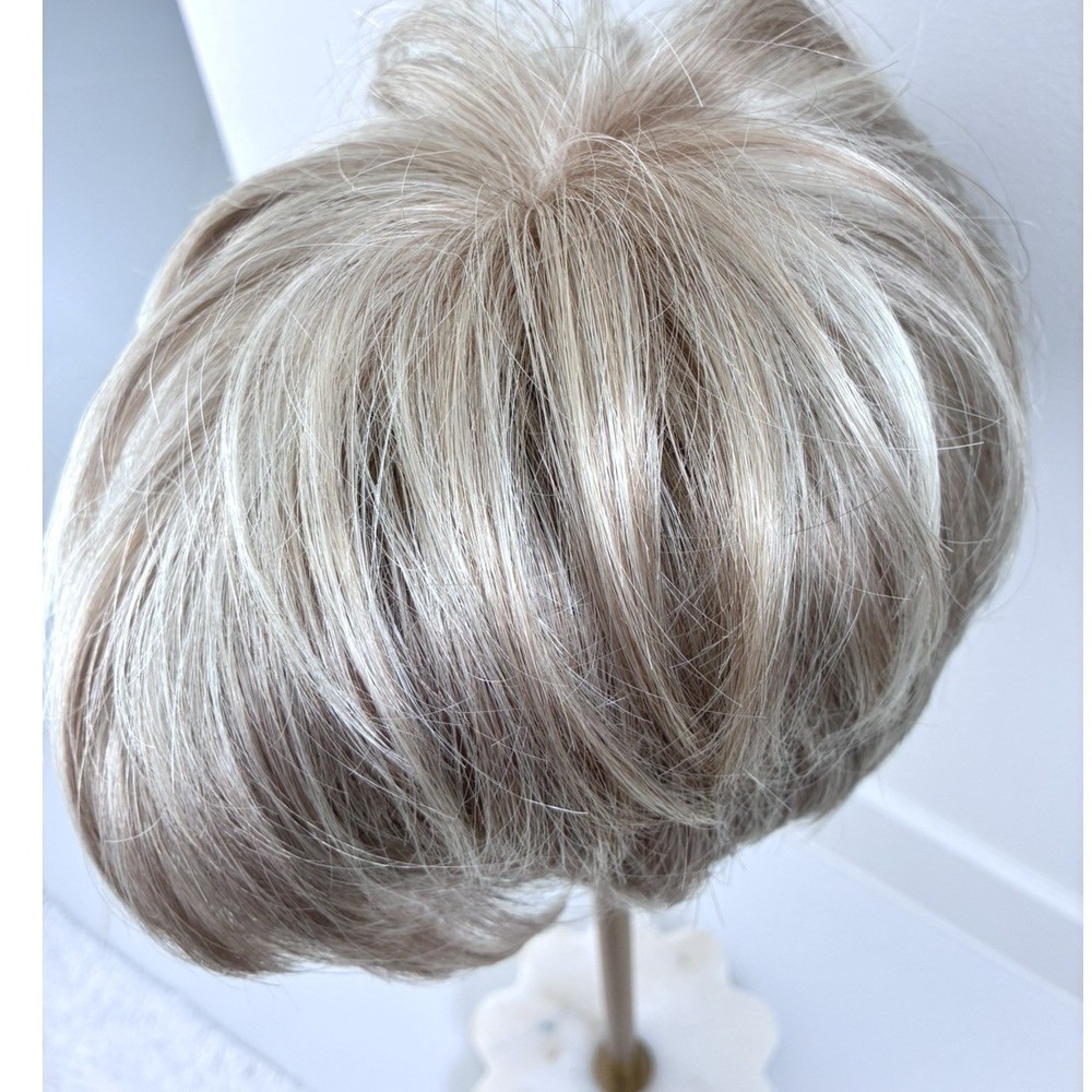 New in Box Envy Wig Tiffany in Light Blonde Petite Monofilament Premium Quality